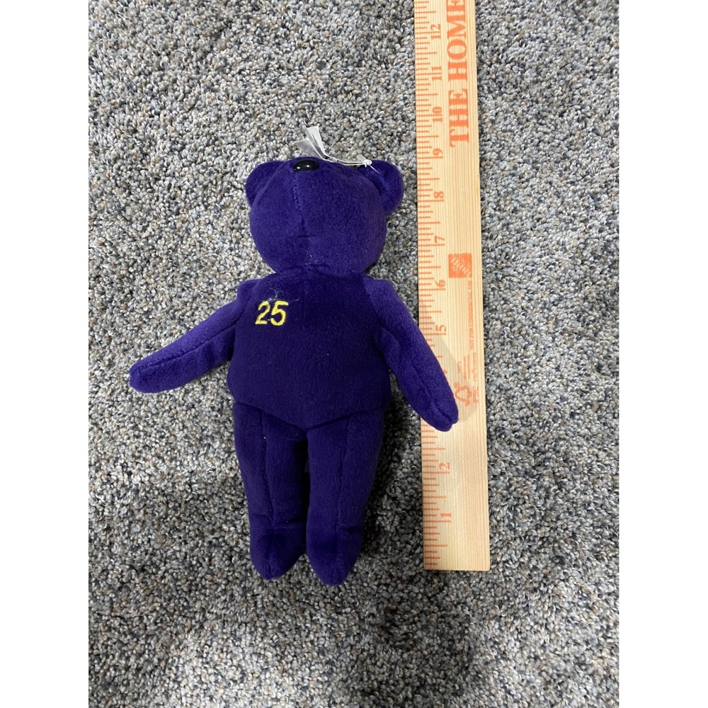Salvino's Bamm Beano's Mark McGwire #25 Purple Plush Bear MLB‎ Collectible